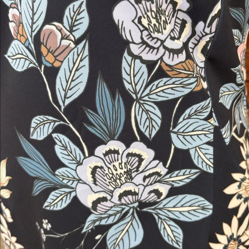 Vince Camuto Floral Printed Scuba Knit Sheath Dress Size 4 - Picture 5 of 12